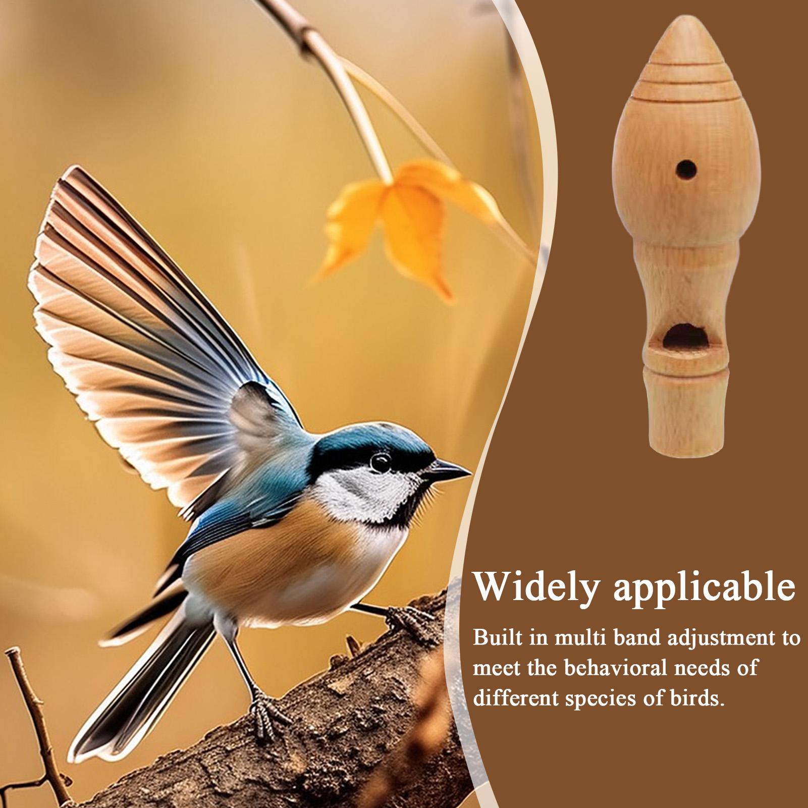 Hunting Outdoor Watch - صفارة نداء الطيور الخشبية الاحترافية -