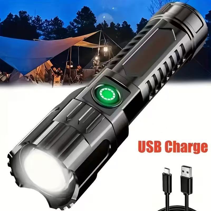Hunting Fishing Outdoor - مصباح يدوي LED جديد عالي الطاقة