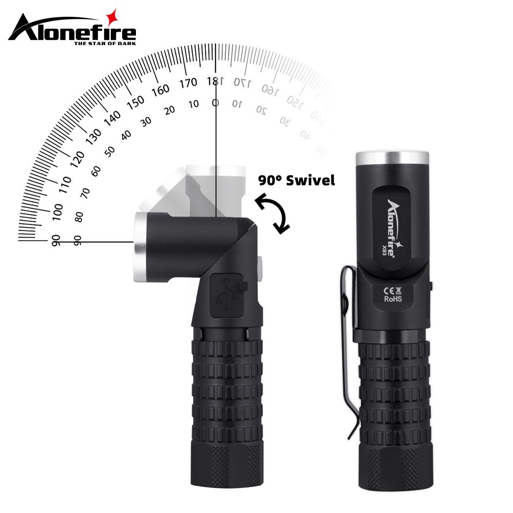 Headlamp Tactical Bright - كشاف ليد مغناطيسي P8 90 °