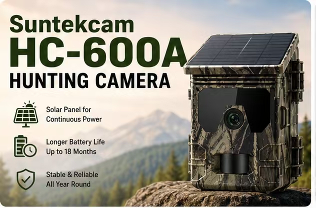 Outdoor Hunting Video Camera - كاميرا تتبع الحياة البرية تعمل بالطاقة