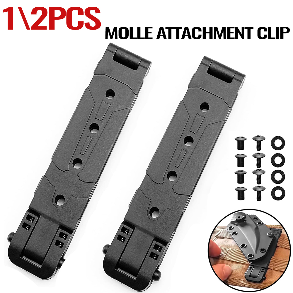 Outdoor Hunting Knife Set - 1 أو 2 قطعة مشبك خصر