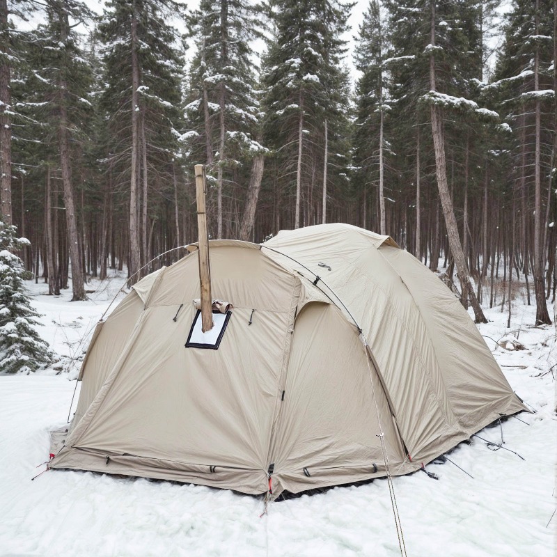 في الهواء الطلق مقاومة للحريق  - مراجعة Outdoor Hunting Tent وسعره