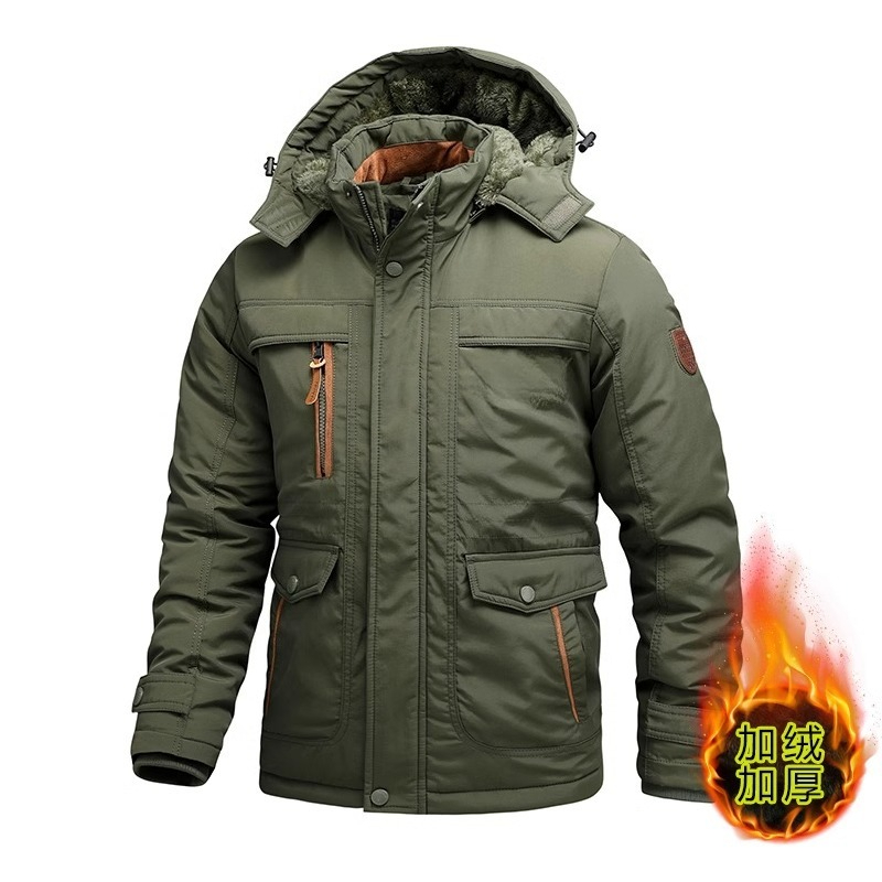 سترة شتوية كبيرة الحجم للصيد ف - مراجعة Outdoor Hunting Coat وسعره