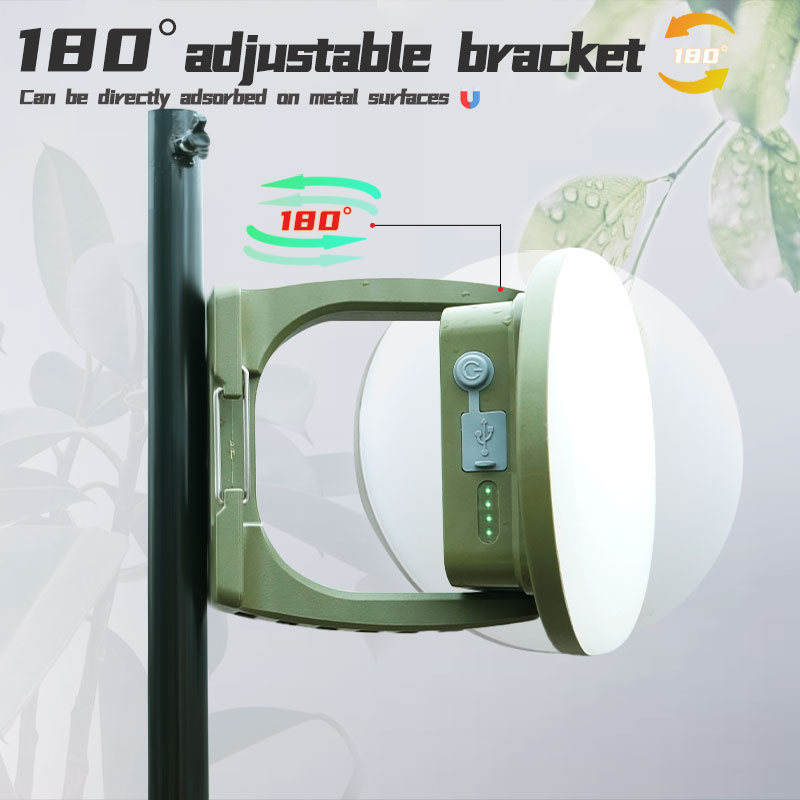 15600mAH التخييم ضوء متعدد الو - مراجعة Outdoor Hunting Tent وسعره