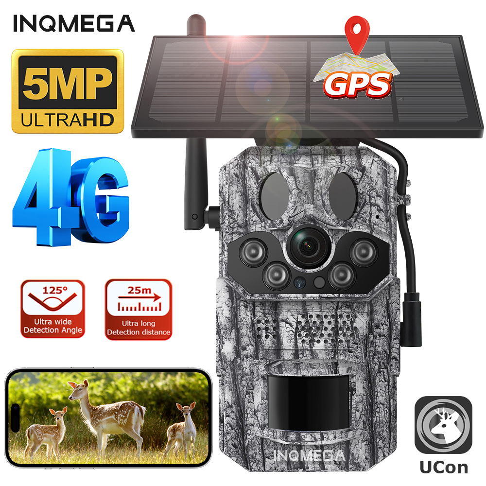 INQMEGA4G 2K 5MP PIR الحركة ال - مراجعة Outdoor Hunting Video Camera وسعره