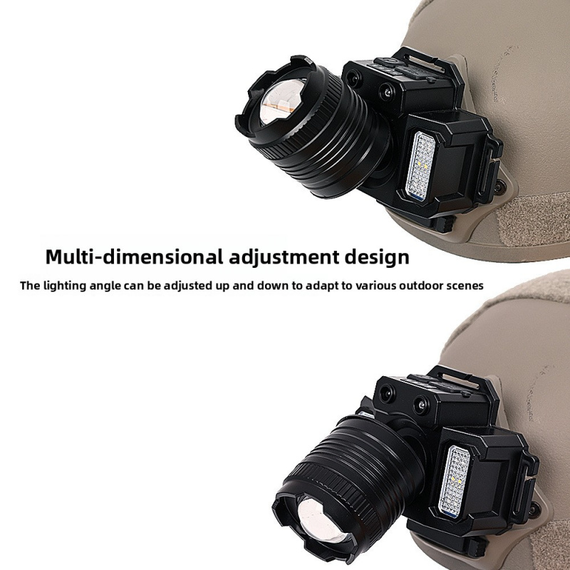 كشافات أمامية بمستشعر ذكي تكتي - مراجعة Headlamp Tactical Bright وسعره