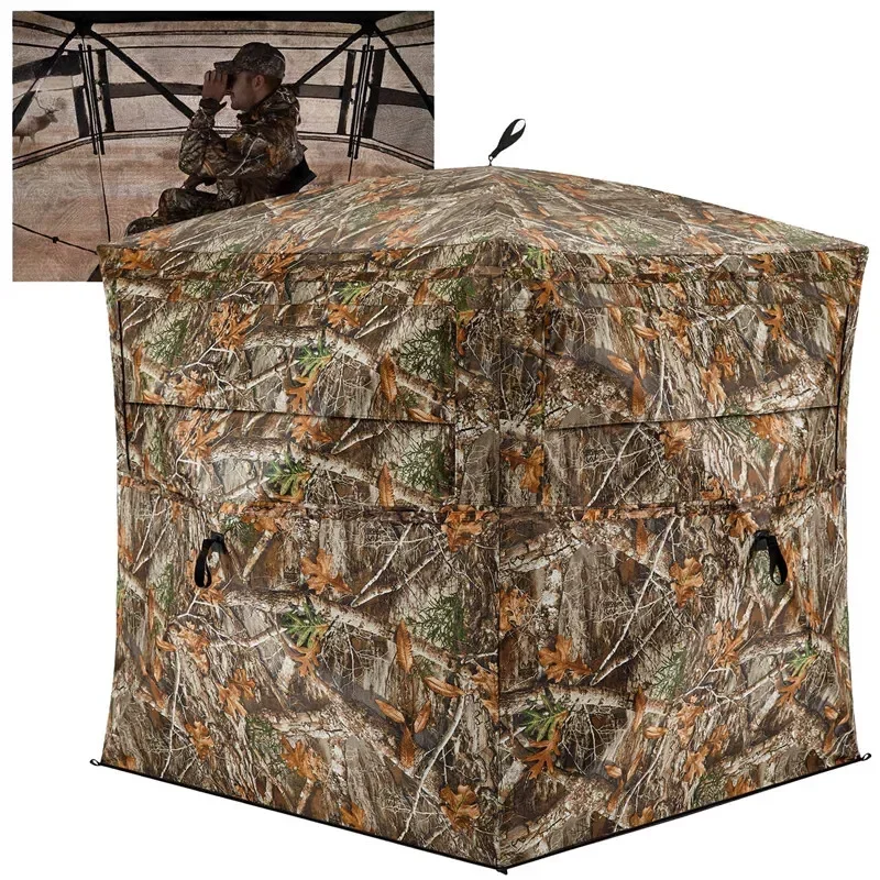 خيمة تخييم وصيد خفيفة الوزن لش - مراجعة Outdoor Hunting Tent وسعره