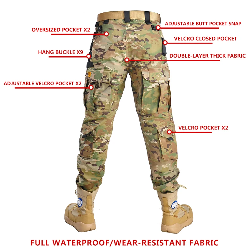 زي تكتيكي خارجي للرجال بنمط ال - مراجعة Outdoor Hunting Pants Women وسعره