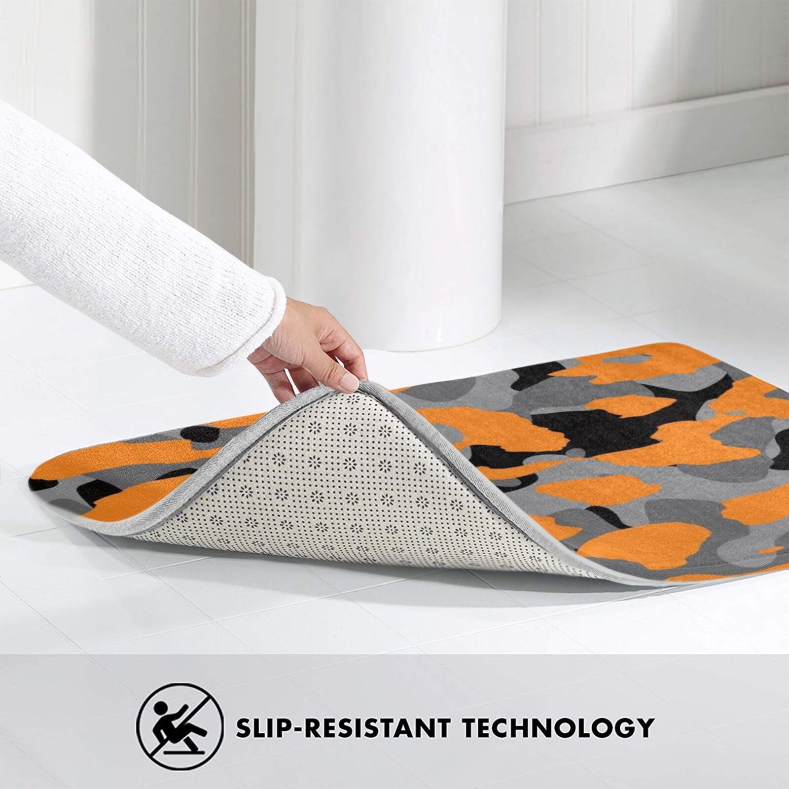 البرتقال كامو حصيرة البساط الس - مراجعة Hunting Outdoor Mat وسعره