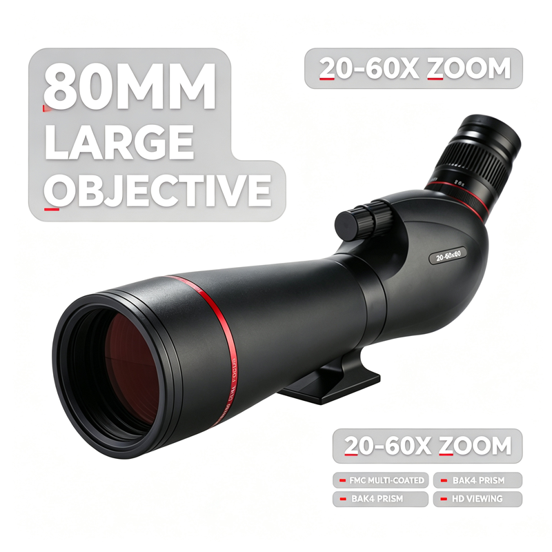 مايفنغ 20‑60X80 ED تلسكوب أحاد - مراجعة Hunting Outdoor Watch وسعره
