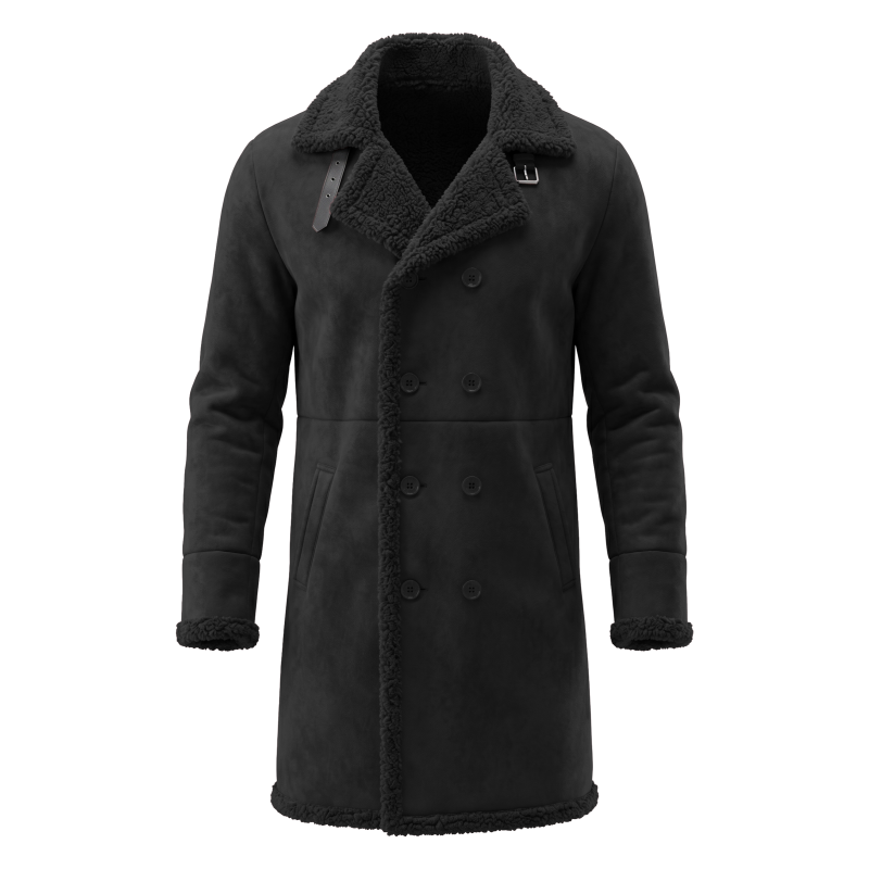 معطف شتوي رجالي من الجلد المدب - مراجعة Outdoor Hunting Coat وسعره