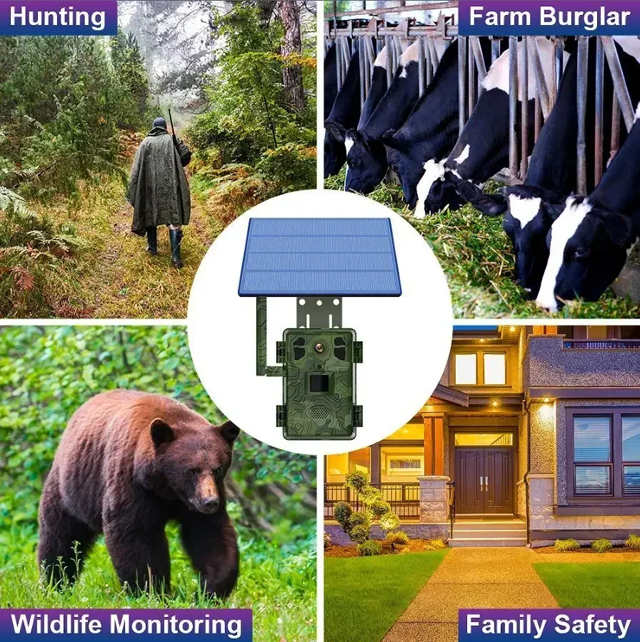 كاميرا الصيد الشمسية المحمول ع - مراجعة Outdoor Hunting Video Camera وسعره
