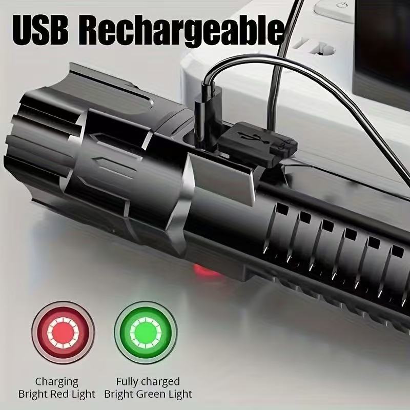 مصباح يدوي LED جديد عالي الطاق - مراجعة Hunting Fishing Outdoor وسعره