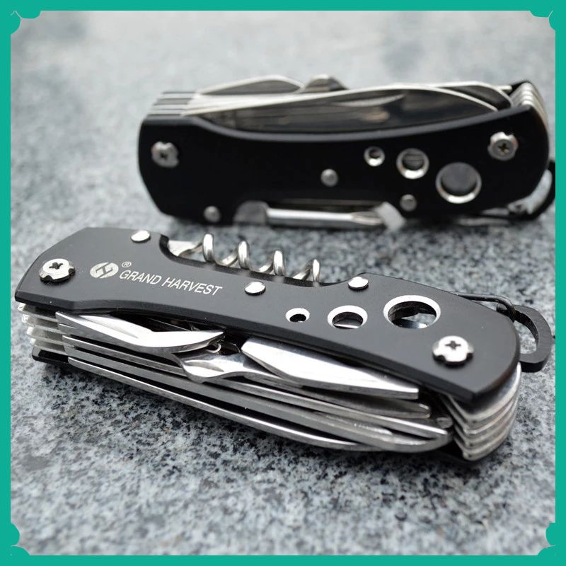 سكين متعدد الاستخدامات 11 في 1 - مراجعة Outdoor Hunting Knife Set وسعره
