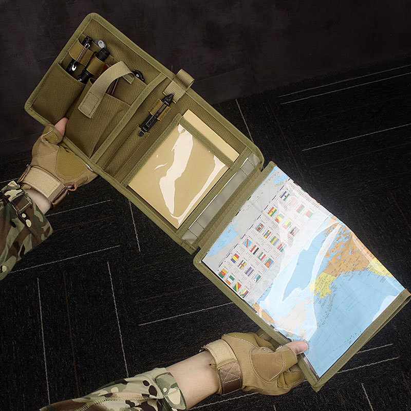 حافظة خرائط تكتيكية مقاومة للم - مراجعة Outdoor Hunting Maps وسعره