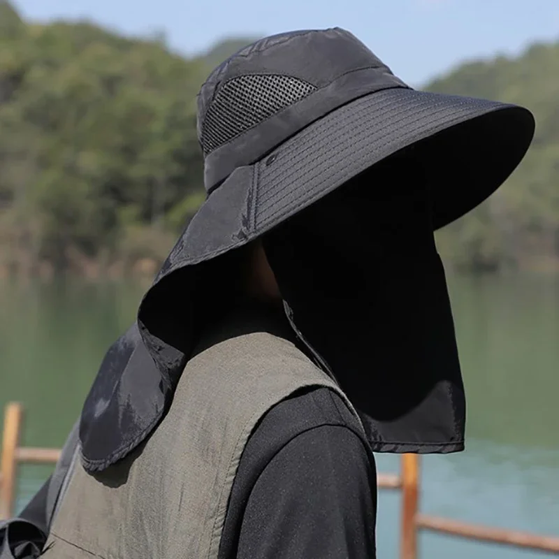 قبعات صيفية للحماية من الأشعة  - مراجعة Hunting Fishing Outdoor وسعره