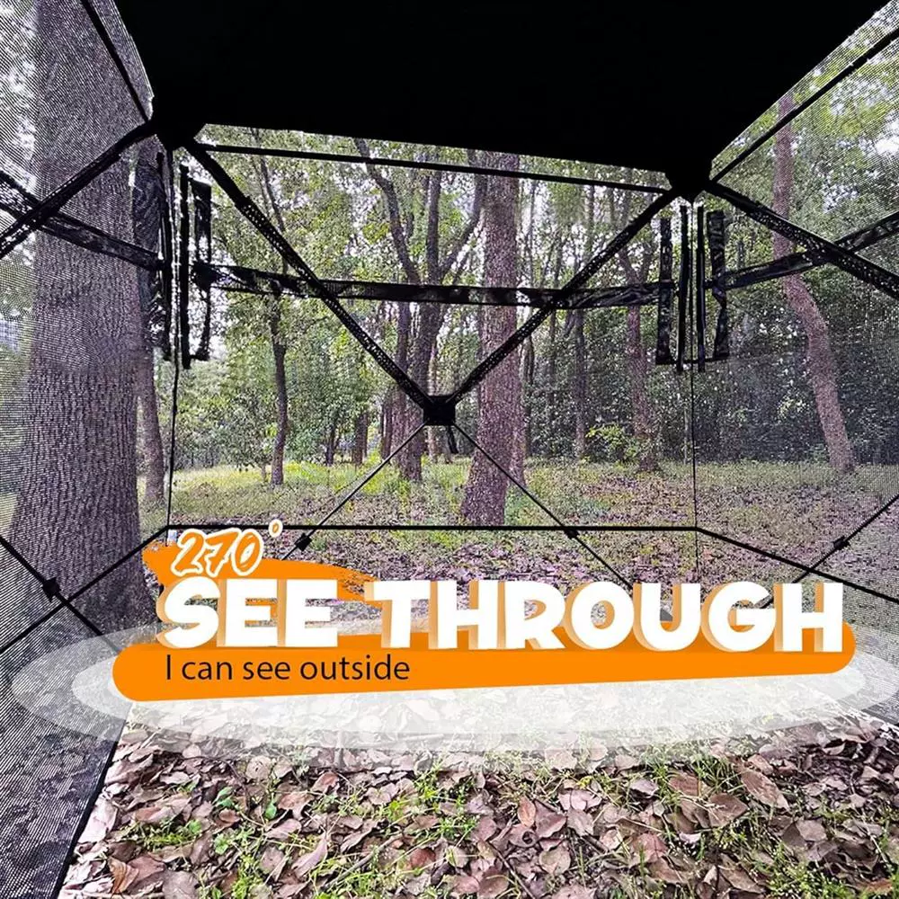 خيمة مراقبة الطيور في اتجاه وا - مراجعة Outdoor Hunting Tent وسعره