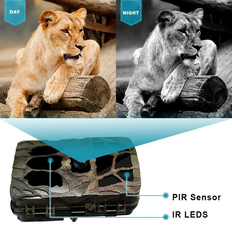H982 IP66 مقاوم للماء 4K الأشع - مراجعة Outdoor Hunting Video Camera وسعره