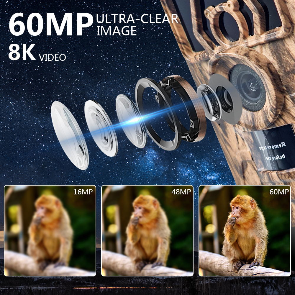 كاميرا PR801W فائقة الوضوح بدق - مراجعة Outdoor Hunting Video Camera وسعره