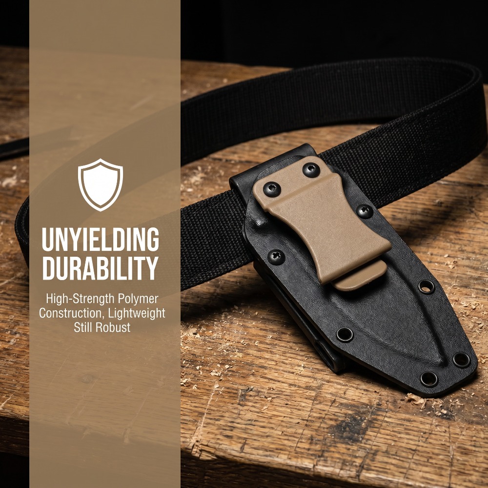مشبك حزام بلاستيكي متين من الك - مراجعة Outdoor Hunting Knife Set وسعره