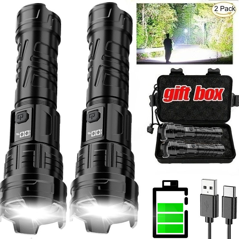 مصباح LED فائق السطوع مصباح يد - مراجعة Hunting Fishing Outdoor وسعره