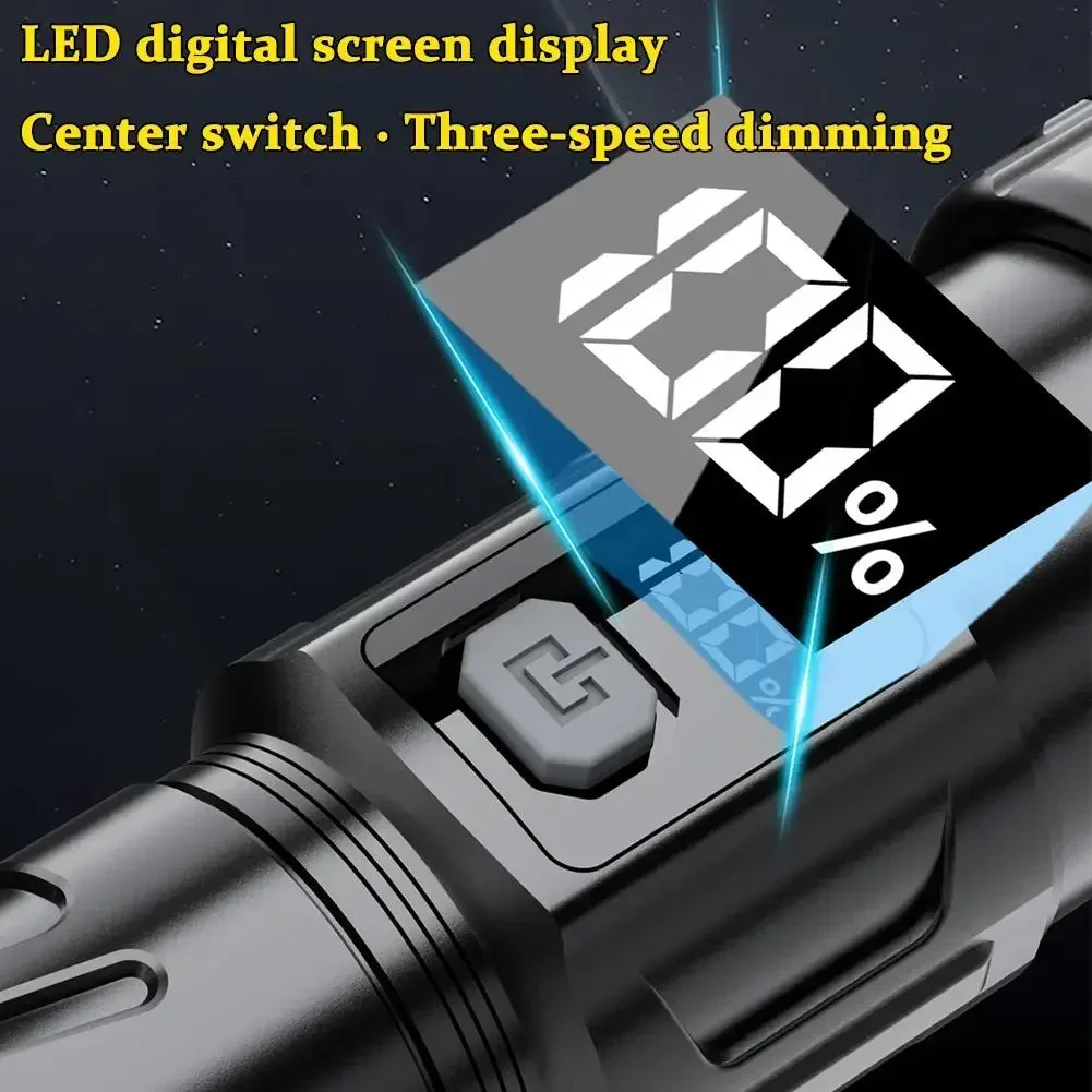 مصباح LED فائق السطوع مصباح يد - مراجعة Hunting Fishing Outdoor وسعره